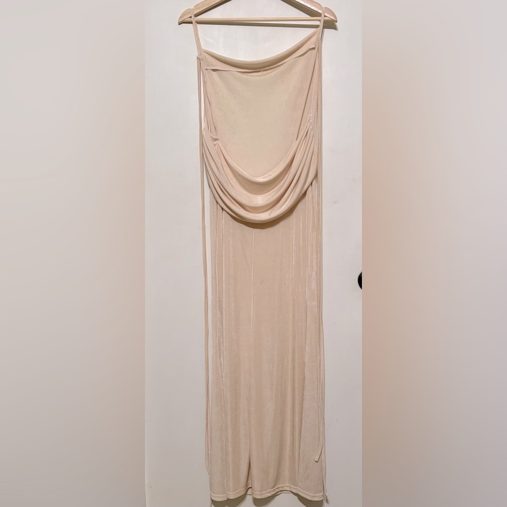 Sheer swim cover-up, long. Size S